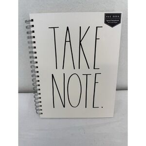 NWOT Rae Dunn 8.5"x11" Lined XL Spiral Notebook